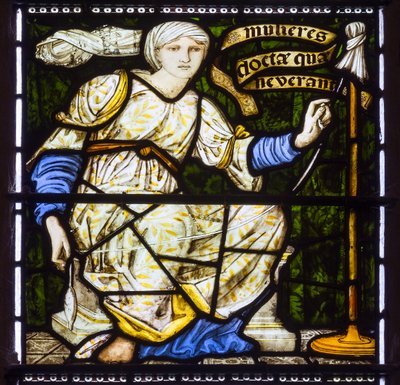 The Virtuous Woman, She Layeth Her Hand To The Spindle by Edward Burne Jones